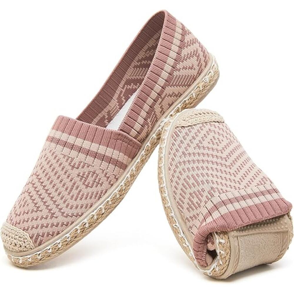 Women's Pink Patterned Flats